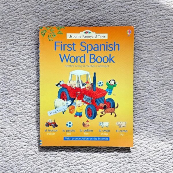 Usborne Farmyard Tales_First Spanish Word Book_Dual Language_Usborne_KWB22730