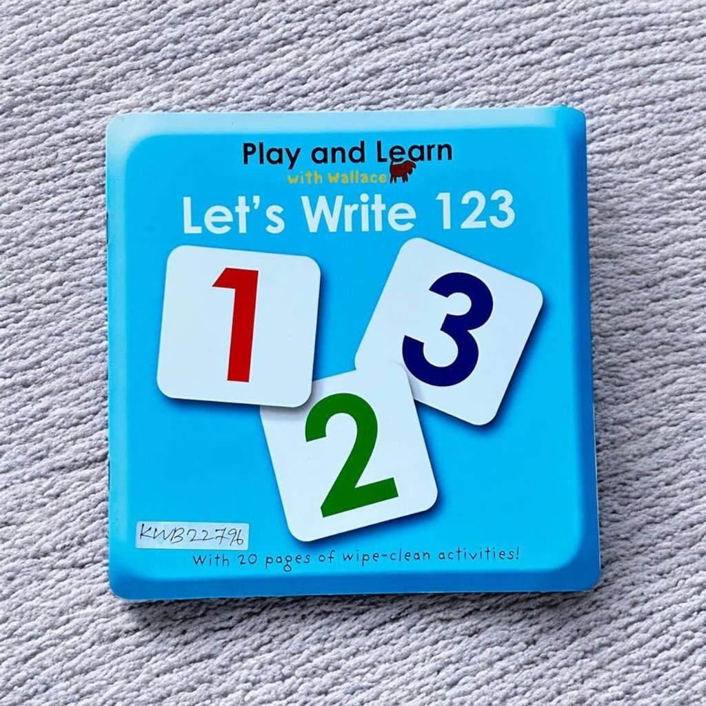 Play And Learn_Let's Write 123_Wipe Clean_Priddy Books_KWB22796