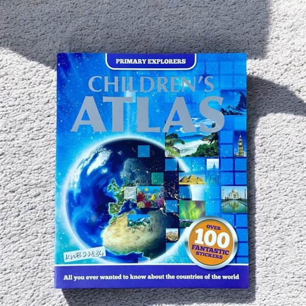 Children's Atlas_With Stickers_Igloobooks_KWB22834