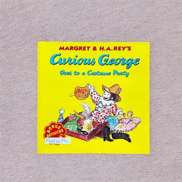 Curious George Goes To A Costume Party_No Puppet_H.A.Rey_KWB22972
