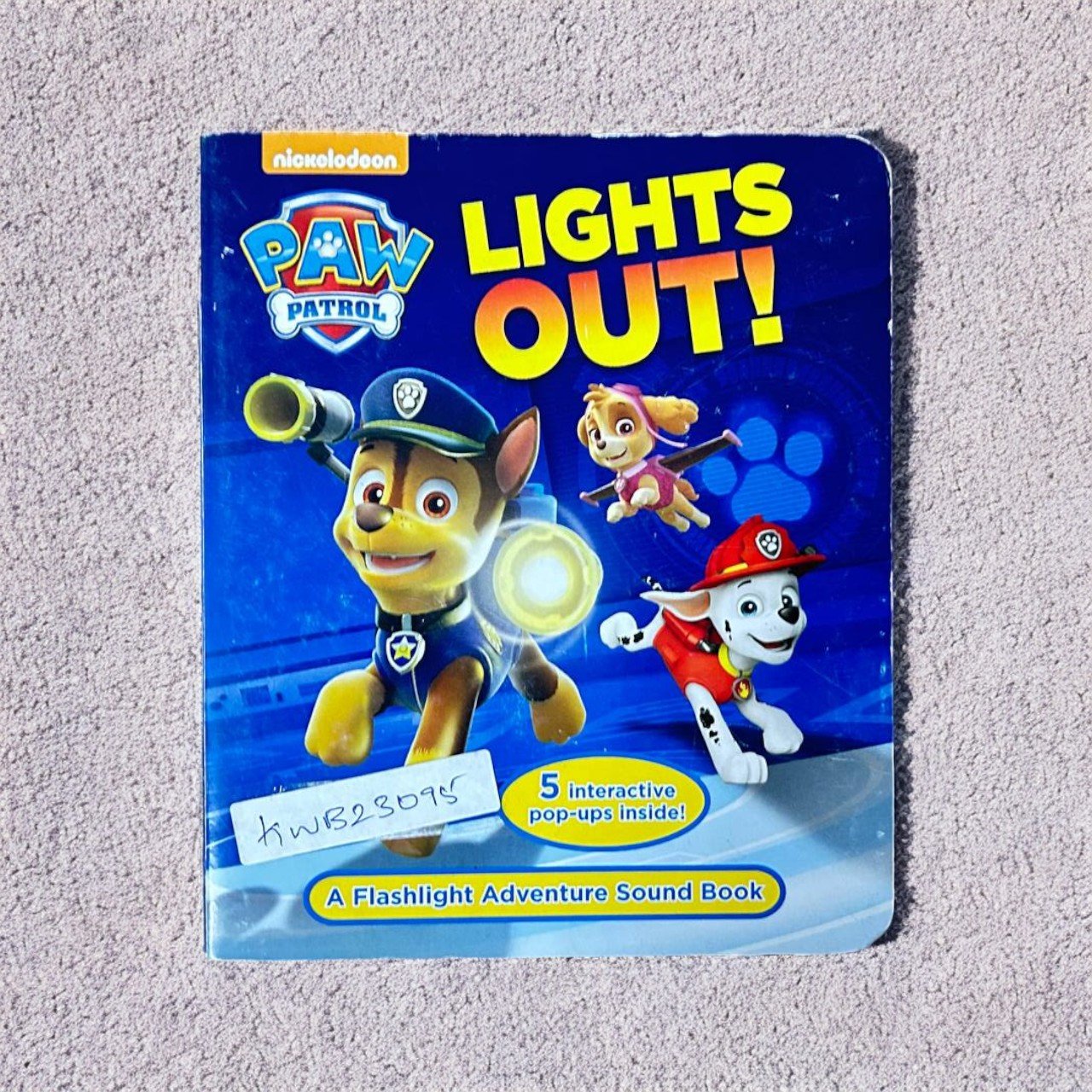 Paw Patrol_ Lights Out!_Pup Up Book_Nickelodeon_KWB23095