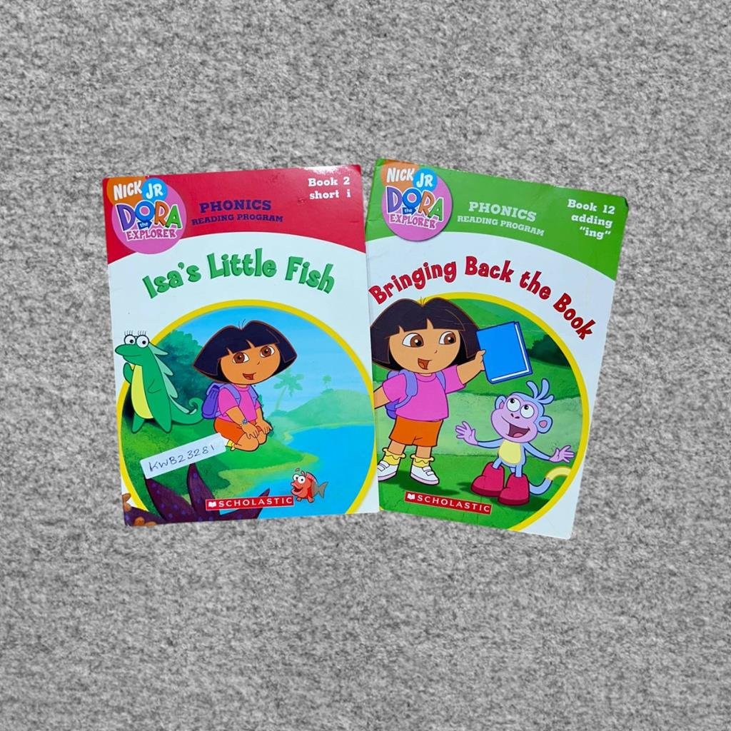 Dora The Explorer_Phonics Reading Program_Set Of 2 Books_Nick JR_KWB23281