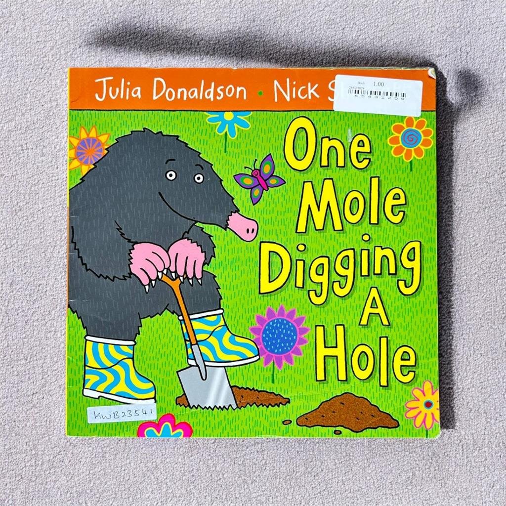 Once Mole Digging A Hole_Julia Donaldson_KWB23541