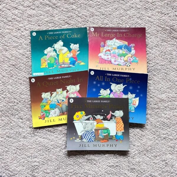 The Large Family_Walker_Read Aloud Picture Story Book_Set Of 5 Books_Jill Murphy_KWB23759