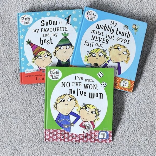 Charlie And Lold_Set Of 3 Books_Lauren Child_KWB23925