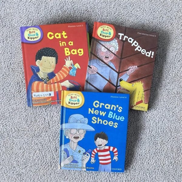 Oxford Reading Tree_Biff,Chip&Kipper_Set Of 3 Books_Oxford _KWB23927