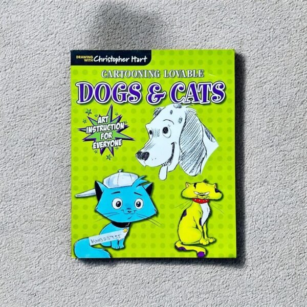 Cartooning Loveable Dogs & Cats_Drawing Book_KWB23955