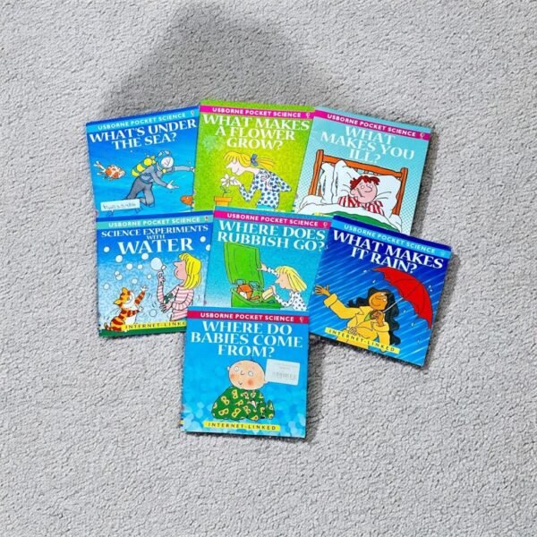 Usborne Pocket Science_Set Of 7 Books_Usborne_KWB23984