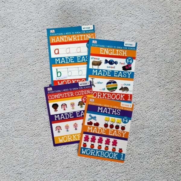 DK_Everything I Need To Know For School_Set Of 5 Books_Age 5-6_KWB24050