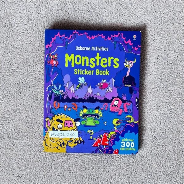 Usborne Activities Monsters_Sticker_Sticker Book_KWB24080