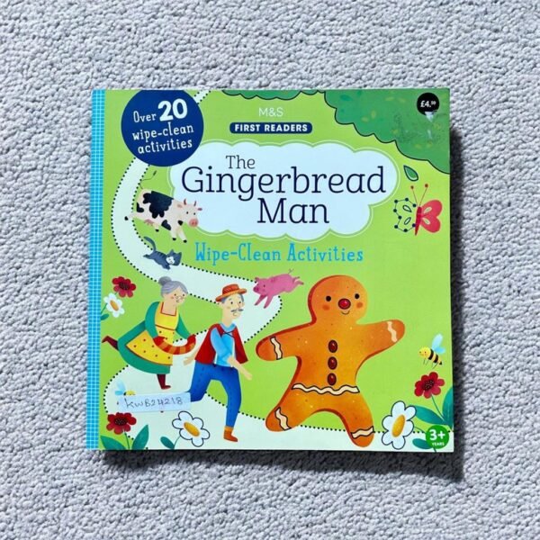 M&S First Reader_The Gingerbread Man_Wipe And Clean_M&S First Readers_KWB24218