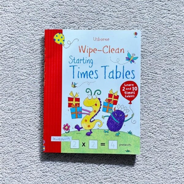 Usborne_Starting Times Tables_Wipe And Clean_Usborne_KWB24219