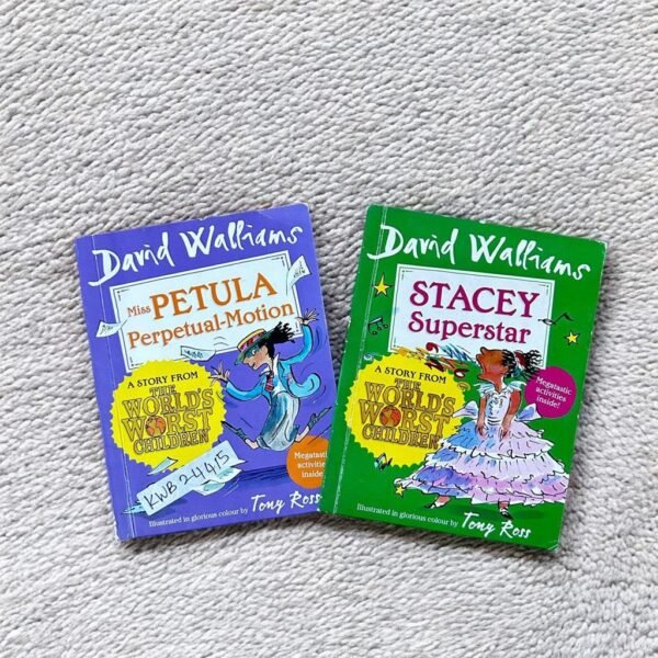 Pocket Size_David Walliams_Activities_Set Of 2 Books_David Walliams_KWB24415