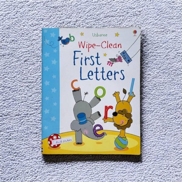 Usborne_First Letters_Wipe And Clean_No Pen_Wipe And Clean_KWB24642