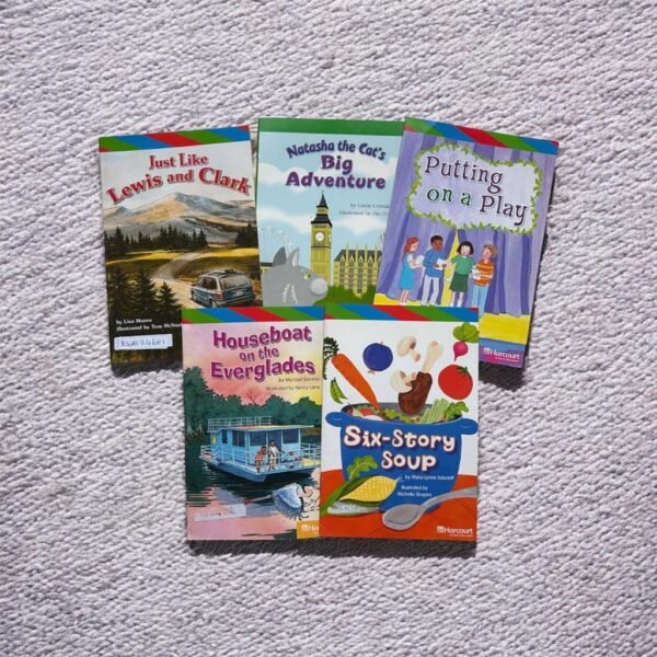 Harcourt_Set Of 5 Books_Harcourt_KWB24681