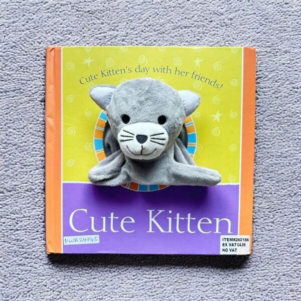 Cute Kitten_Puppet Book_Aura_KWB24745