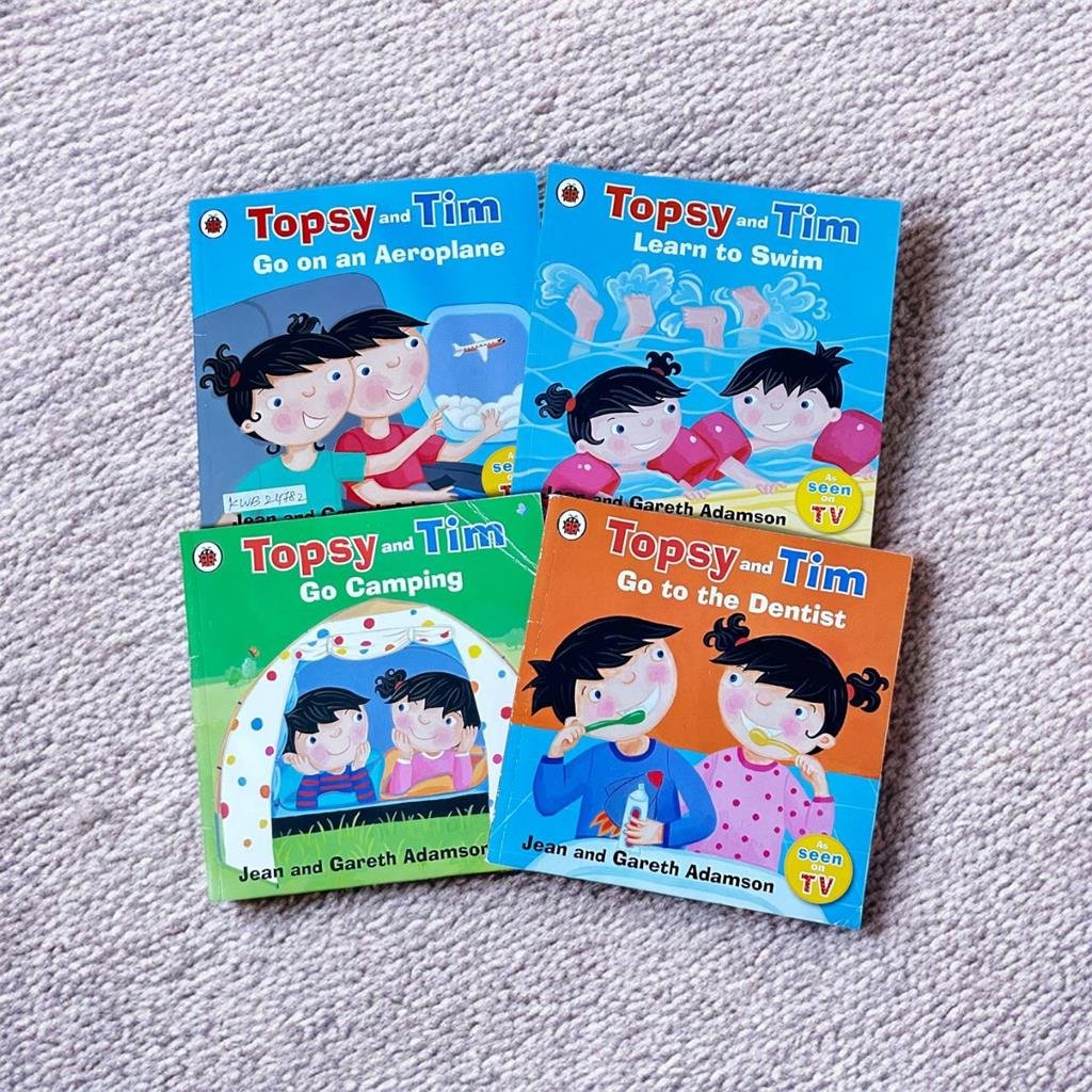 Topsy And Tim_Set Of 4 Books_Ladybird_KWB24782