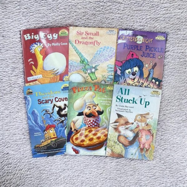 Step Into Reading_Phonics_Set Of 6 Books_Random House_KWB24833