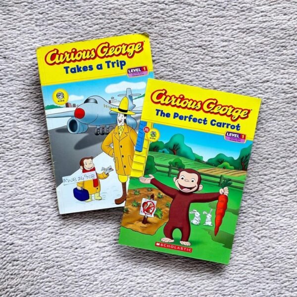 Curious George_Phonics_Set Of 2 Books_PBS Kids_KWB24908