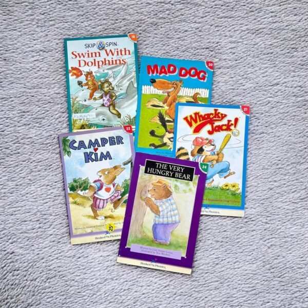 Hooked On Phonics_Set Of 5 Books_Hop Book_KWB24911