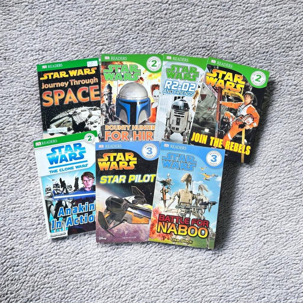 Dk Readers_Star Wars_Set Of 7 Books_Dk_KWB24914