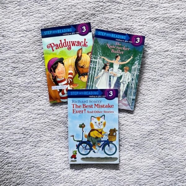 Step Into Reading_Phonics_Set Of 3 Books_Random House_KWB24933