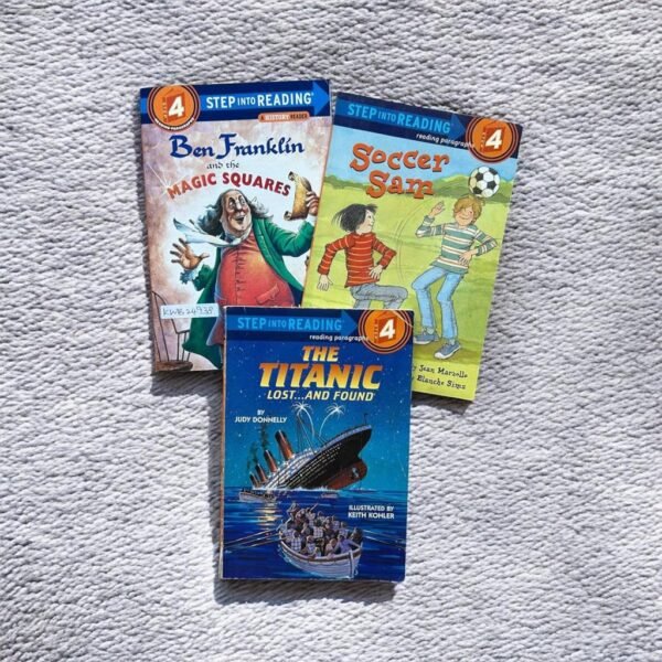 Step Into Reading_Phonics_Set Of 3 Books_Random House_KWB24938