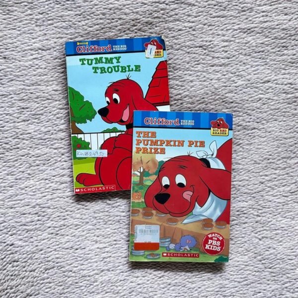 Scholastic_Clifford The Big Red Dog_Set Of 2 Books_Scholastic_KWB24952