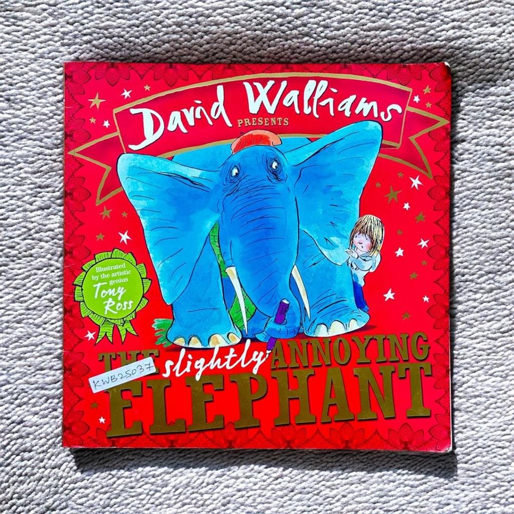 The Slightly Annoying Elephant_David Walliams_KWB25037