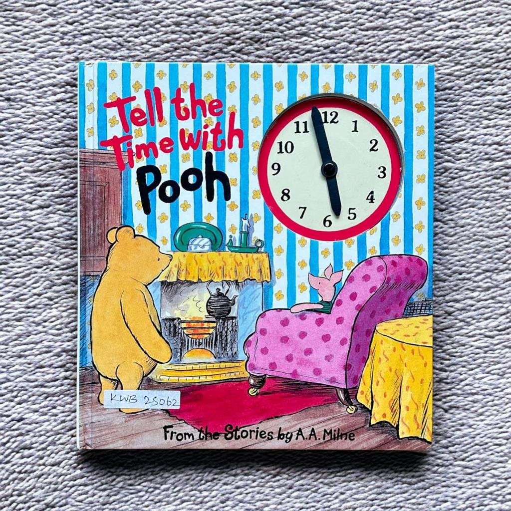 Tell The Time With Pooh_Clock Book_Used_A.A.Milne_KWB25062