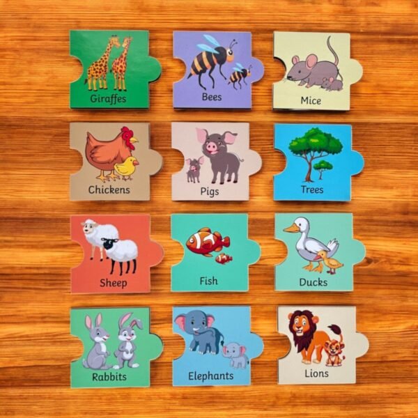 Raw to Ready and Singular Plural Collective Noun Puzzle Combo - Image 6