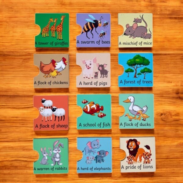 Raw to Ready and Singular Plural Collective Noun Puzzle Combo - Image 7