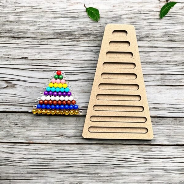 Montessori Triangle Bead Stair - Image 5