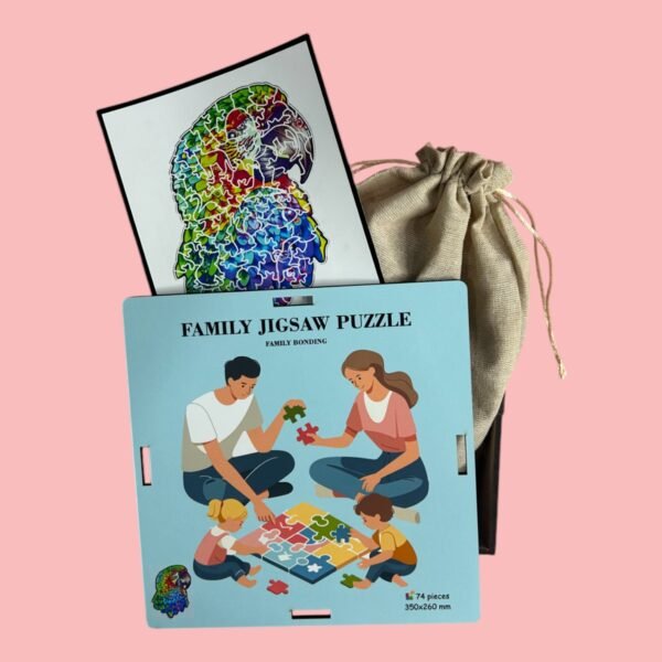 Family Jigsaw Puzzles – Parrot - Image 4