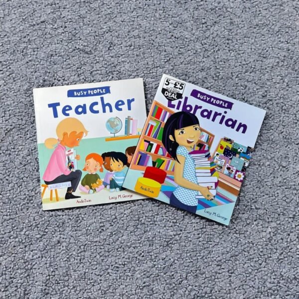 Busy People_Read Aloud Story Books_Set Of 2 Books_Lucy M.George_KWB25137