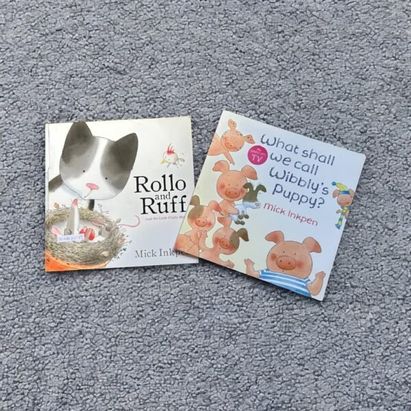 Mick Inkpen_Read Aloud Picture Story Books_Set Of 2 Books_Mick Inkpen_KWB25139