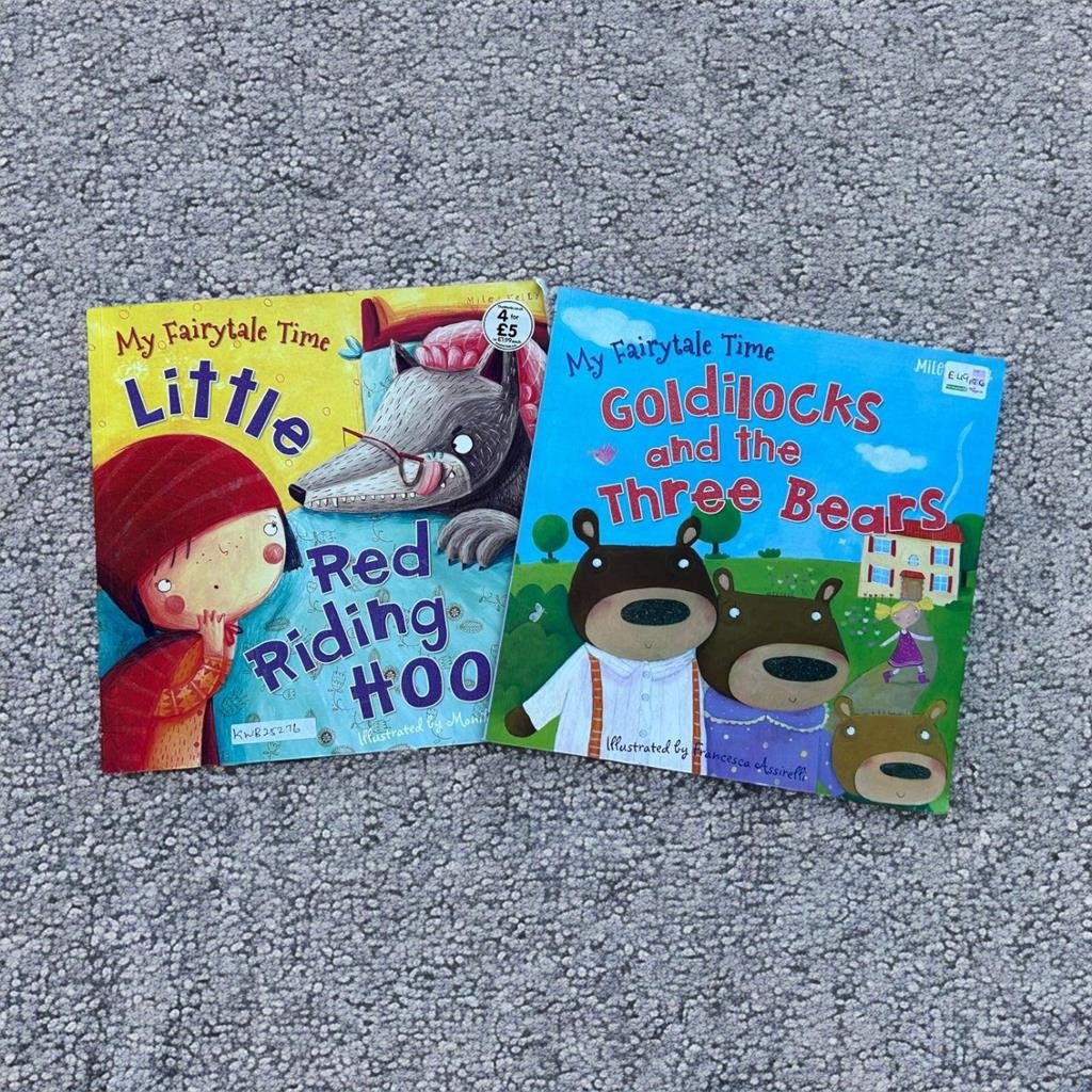 My Fairytale Time_Read Aloud Picture Story Books_Set Of 2 Books_Miles Kelly_KWB25276