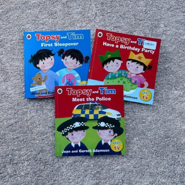 Topsy And Tim_Set Of 4 Books_Jean_KWB25401