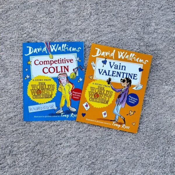 Pocket Size_David Walliams_Activities_Set Of 2 Books_Tony Ross_KWB25428