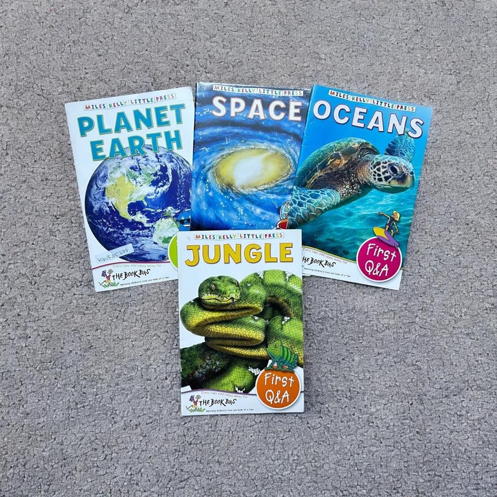 Miles Kelly Little Press_First Q & A_Set Of 4 Books_Miles Kelly_KWB25688