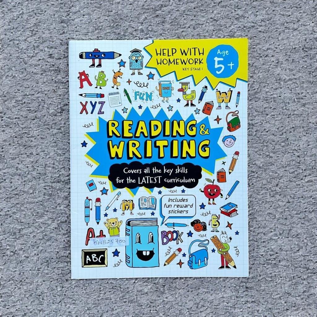 Help With Home Work_Reading & Writing _With Stickers_Age 5+_KWB25700