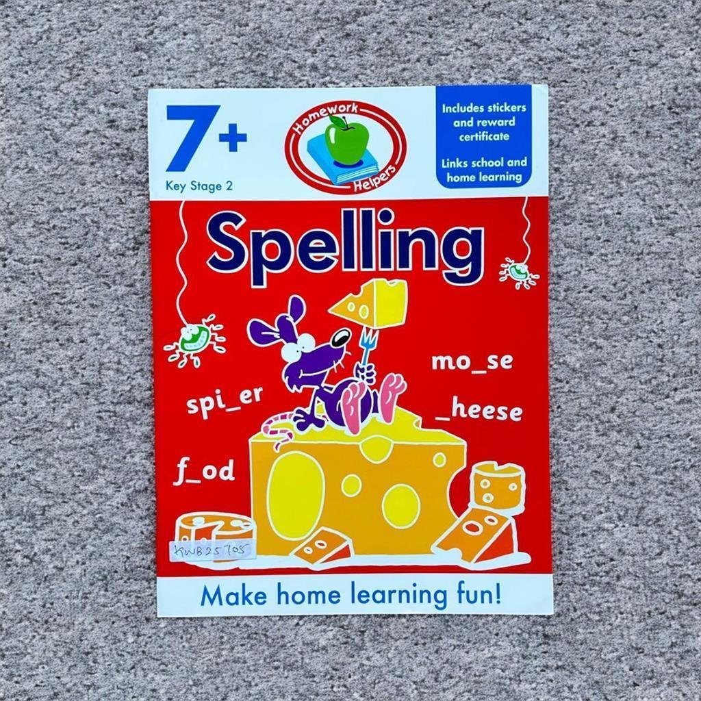 Spelling _With Stickers_Age 7+_KWB25705