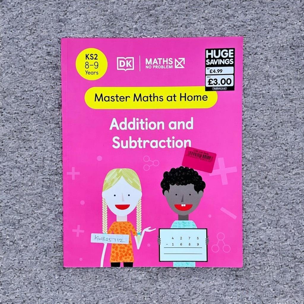 Master Maths At Home Addition And Subtraction_Age 8-9_KWB25712
