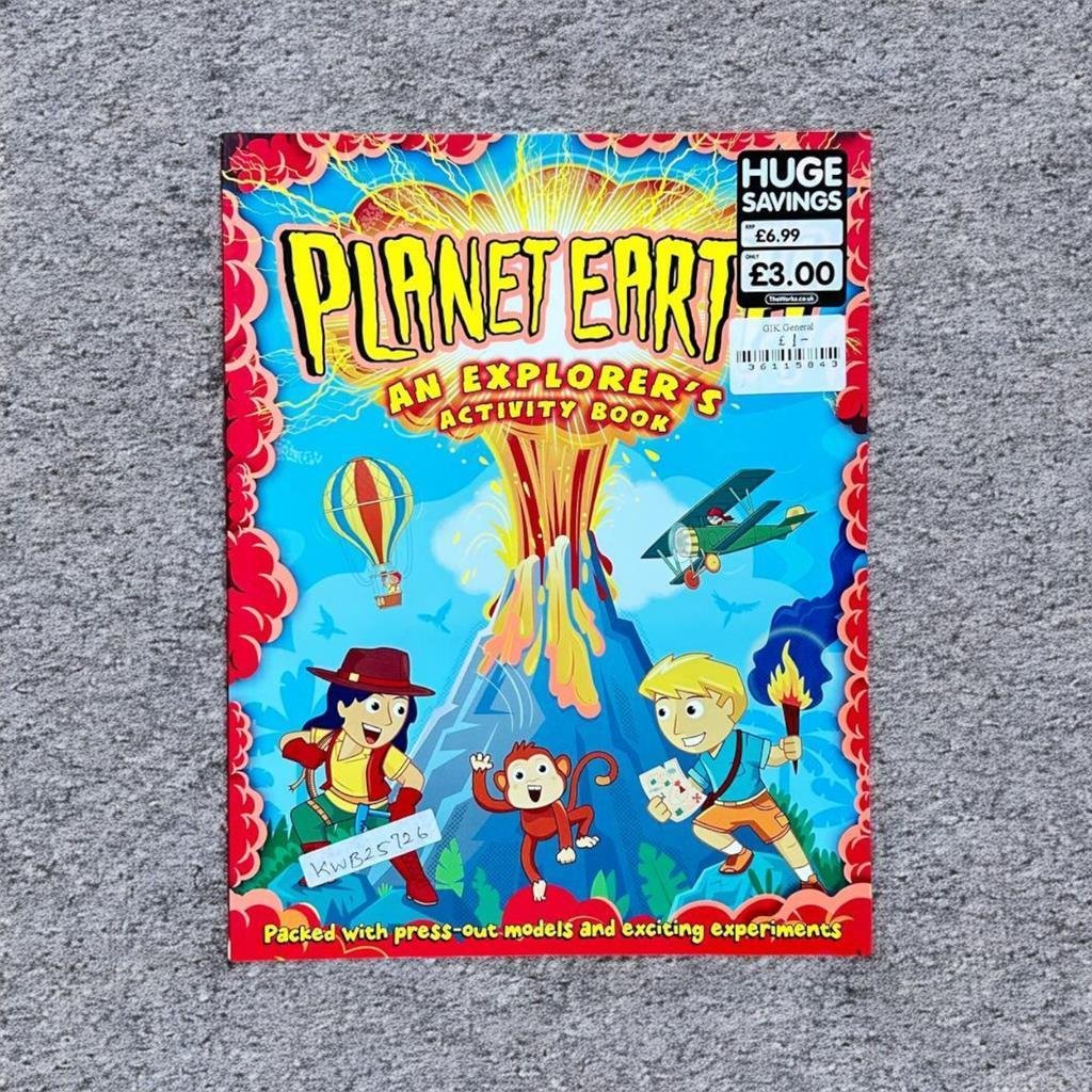 Planet Earth An Explorer's Activity Book_Press-Out Models_Autumn_KWB25726