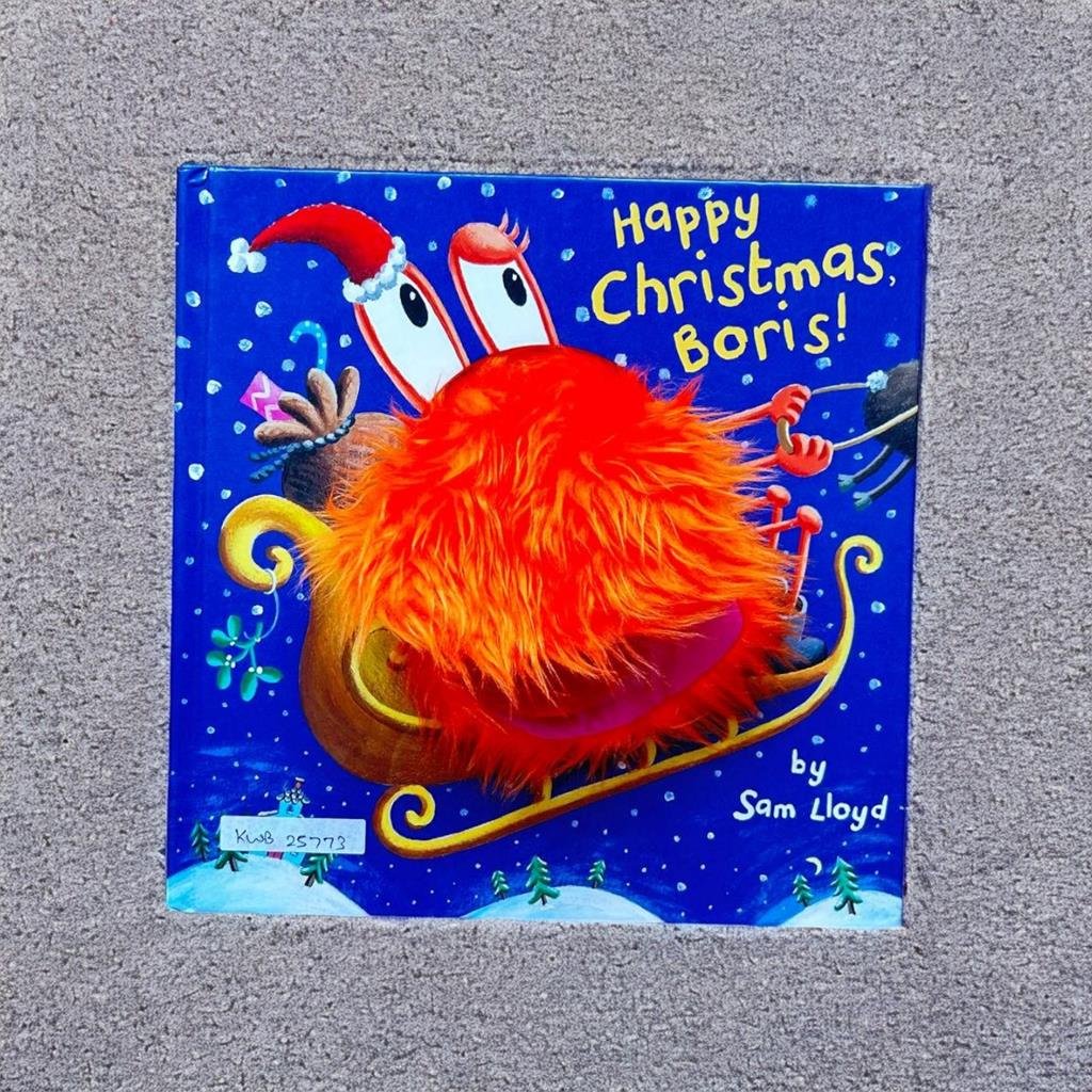 Happy Christmas Boris!_Puppet Book_Sam Lloyd_KWB25773