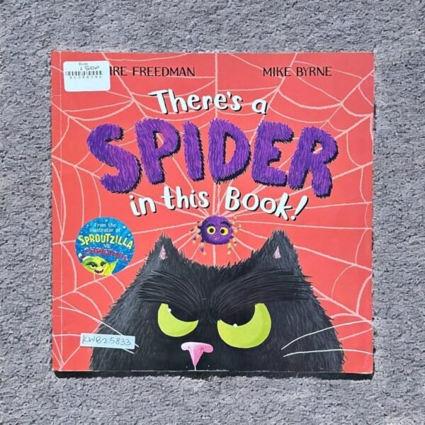 There's A Spider In This Book!_Claire Freedman_KWB25833