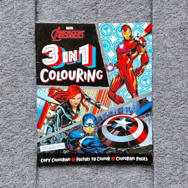 Marvel Avengers 3 IN 1 Colouring _Colouring Book_KWB25871