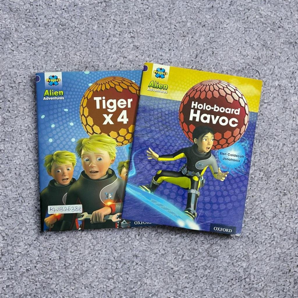 Project Alien Adventures_Oxford_Set Of 2 Books_Elen Caldecott_KWB26388