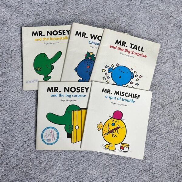 MR.Men_Set Of 5 Books_Roger Hargreaves_KWB26389