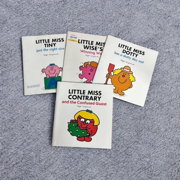 Little Miss_Set of 4 Books_Roger Hargreaves_KWB26390